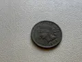 1 цент 1902, 1943 САЩ - Индианска глава, снимка 2