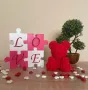 Декоративен пъзел “LOVE”, снимка 2