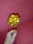 Вечна роза със златно покритие, снимка 1 - Други стоки за дома - 37687340