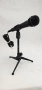 динамичен микрофон с кабел и настолна стойка, снимка 2