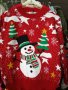 Коледно пуловерче за  2,3,4,5,6,7,8,9,10 години, снимка 1 - Детски пуловери и жилетки - 38665471