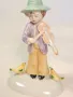 немска порцеланова фигурка момче с цигулка , снимка 2