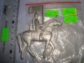 СТАРА ФИГУРКА ОЛОВЕН ВОЙНИК КОННИК РИЦАР ЗНАМЕНОСЕЦ ВОИН за КОЛЕКЦИЯ ДЕКОРАЦИЯ 25846, снимка 9