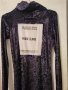 дълга плюшена рокля на pause jeans , снимка 1 - Рокли - 44358312