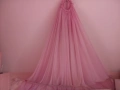 Розов балдахин за легло, снимка 3