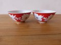 Украински порцеланови купички купи чаши за чай 2 бр 1986 г, снимка 2