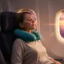 Масажна въглавница от мек дишащ материал / Размер: 30 х 30 х 10 см, снимка 1