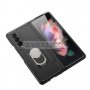 Samsung Galaxy Z Fold3 5G - Елегантен Кейс с Ринг - Черен, снимка 1 - Калъфи, кейсове - 34481662