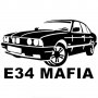Стикер за BMW E34 MAFIA
