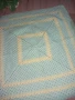Ръчно плетени бебешки одеяла / пелени / различни модели, снимка 4