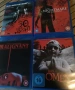 Филми на ужасите Malignant 30 days of night Nightmare on Elm Street Omen blu ray лот, снимка 1
