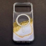 iPhone 17 Pro Max кейс MagSafe с блестящи елементи, снимка 4