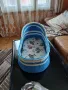Ръчно плетен кош за бебе., снимка 2