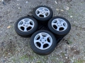 4бр.Алуминиеви джанти Alutec 14цола 4x100 + Гуми за Vw Up,Seat Mii,Citigo, снимка 3