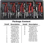 Комплект за възстановяване на резби M5/M6/M8/M10/M12 - 131 части., снимка 9