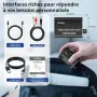 Fokky HS212-BK 192kHz/24-bit DAC Audio Converter – Optical/Coaxial към RCA и 3.5 мм, снимка 7