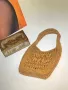Miu Miu Дамска Бежова Плажна Чанта Миу Миу Код E40, снимка 4