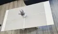 Холна маса бял гланц, снимка 3