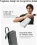 CUKTECH външна батерия 20000 mAh 45W с USB-C кабел, снимка 4
