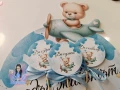 Украса за бебешка погача на тема по избор , снимка 5