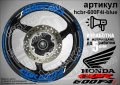 Honda CBR 600F4i кантове и надписи за джанти, снимка 3