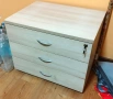 Офис шкаф - шкафче с 3 чекмеджета и ключалка 68/50/55см, снимка 1