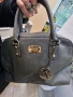 Michael Kors Cindy зелена дамска чанта, снимка 3