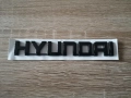 Надпис Hyundai черен гланц, снимка 4