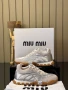 Miu Miu Дамски Маратонки👟Дамски Спортни Обувки Миу Миу - Налични Различни Цветове Код E763, снимка 6