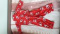 Коледна памучна пижама за 1 година, снимка 2