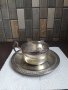 Сребърна Чаша за Кафе Комплект със Чинийката и Лъжичка  Проба Сребро 0,916-200 грама , снимка 2