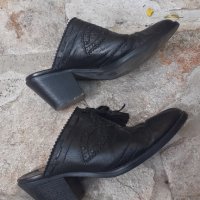 Удобни черни чехли, снимка 2 - Чехли - 37203619