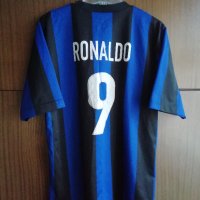 Inter Milan Ronaldo Vintage Nike оригинална фланелка футболна тениска Интер Роналдо , снимка 1 - Тениски - 36687609