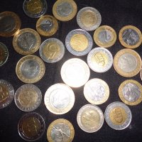 Биметални монети, снимка 2 - Нумизматика и бонистика - 25995532