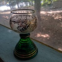Невероятна кристална музикална свиреща чаша за вино, снимка 4 - Антикварни и старинни предмети - 37714734