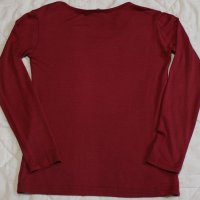 Нова блуза цвят бордо, снимка 3 - Блузи с дълъг ръкав и пуловери - 30382818