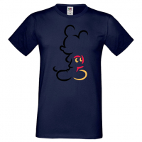 Мъжка тениска Mickey Contour Подарък,Изненада,Рожден ден, снимка 6 - Тениски - 36575638