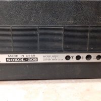 Радио Сокол - 308 made in USSR, снимка 5 - Антикварни и старинни предмети - 37890757