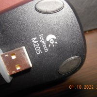 Logitech Wireless Mouse M205, снимка 6 - Клавиатури и мишки - 38208893