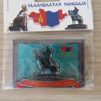 Автентичен 3D магнит от Монголия-варианти, снимка 3 - Колекции - 35118247