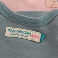 Боди с дълъг ръкав Fox baby 18-24m, снимка 2 - Бодита за бебе - 33949495