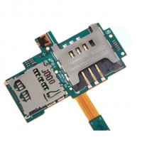 Samsung I9000 - Samsung GT-I9000 лентов кабел + SIM четец + MMC карта памет , снимка 1 - Резервни части за телефони - 33528774