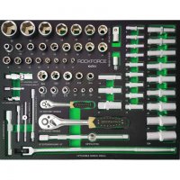 Шкаф с инструменти с 7 чекмеджета – 5 пълни RockForce, снимка 10 - Куфари с инструменти - 38223448