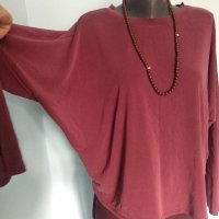 Маркова блуза тип туника "MONKL" / унисайз , снимка 3 - Блузи с дълъг ръкав и пуловери - 38971912