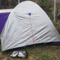 Четириместна двуслойна палатка , снимка 2 - Палатки - 44622159