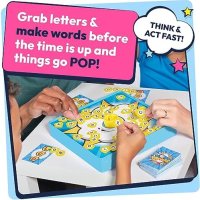 Нова TOMY Games Word Poppers игра с думи за деца и възрастни Подарък, снимка 2 - Образователни игри - 42314669