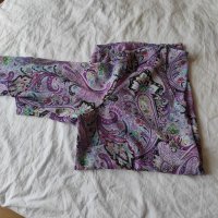 Копринена блуза с асиметрични ръкави, снимка 4 - Блузи с дълъг ръкав и пуловери - 33933667