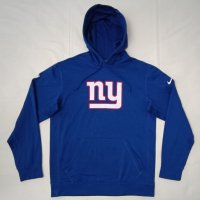 Nike NFL New York Giants Hoodie оригинално горнище M Найк спорт суичър, снимка 1 - Спортни дрехи, екипи - 44157680