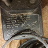 зарядно за литиево йонни батерии output DC 3.7V 0.35A мах NOKIA, снимка 1 - Оригинални зарядни - 29564175