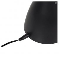 LED настолна лампа, черна с гъвкава шия, Automat, снимка 4 - Настолни лампи - 34445794
